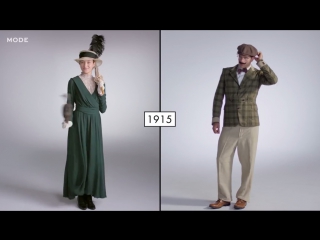 100 years of fashion  women vs. men