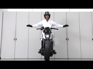 honda has created a motorcycle from which you can not fall