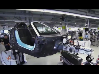 how the porsche 918 spyder is assembled