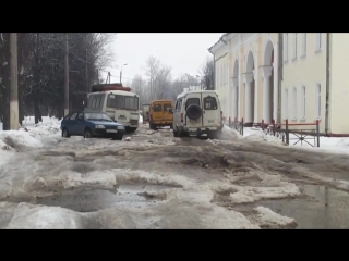 road of death, tula region, behind the station in the junction