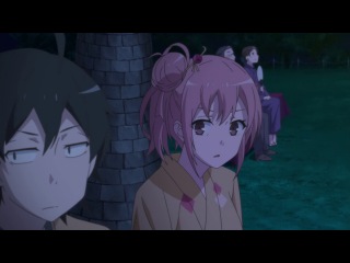 the pink time of my school life is a complete lie / oregairu - episode 9 (cuba77 trina d)